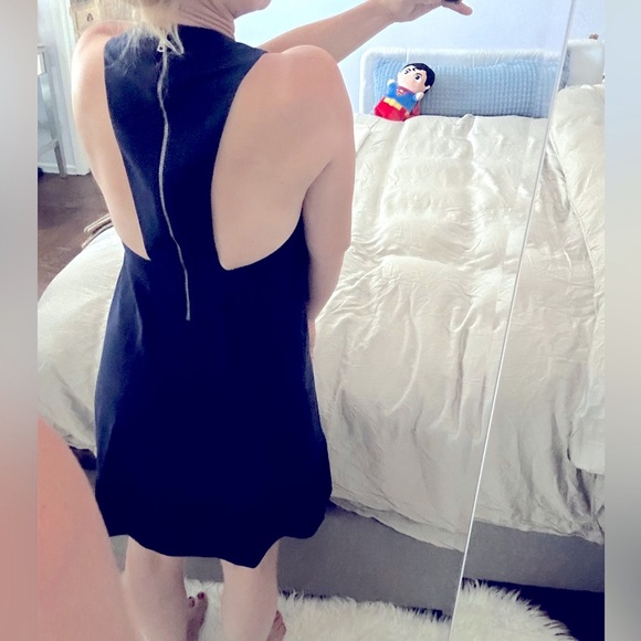 Alice + Olivia Navy Blue Dress - Picture 3 of 7